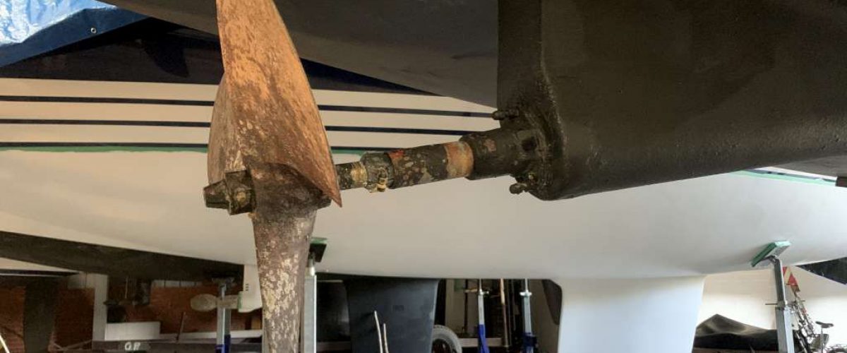 Festpropeller-Wellenanlage pocke